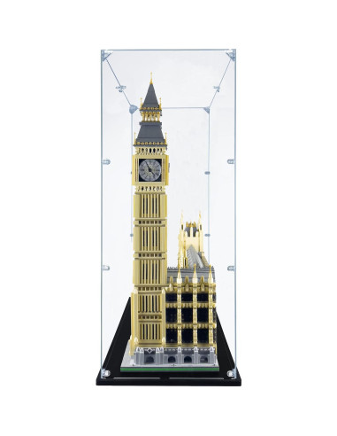 Caja de Exhibición Acrílica para Lego Big Ben 10253 - Antipolvo