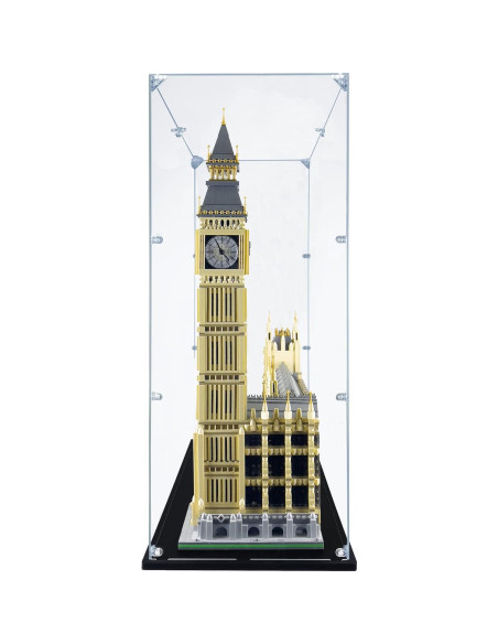 Caja de Exhibición Acrílica para Lego Big Ben 10253 - Antipolvo