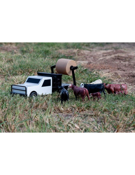 Juguete de Vaca Angus Little Buster 15.24 cm 1/16