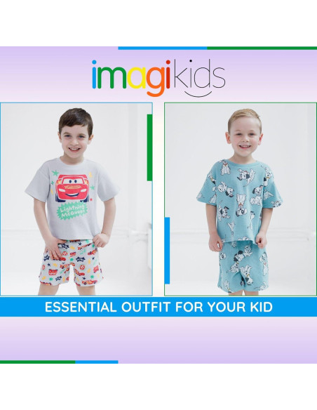 Conjunto camiseta y pantalones cortos Disney 0-3 meses a 4T