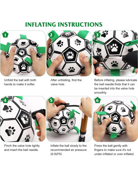 Pelota de Fútbol Interactiva UrbanX para Perros Grandes 8.6cm