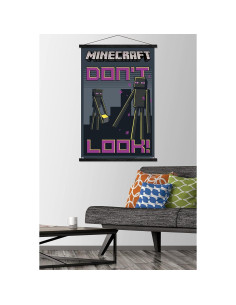 Póster de pared enmarcado Trends International Minecraft 86.4x56.7cm 2