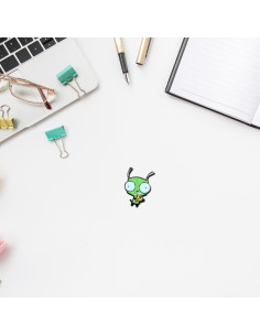 Pin de esmalte Invader Zim Pizza - Zen Monkey Studios 2