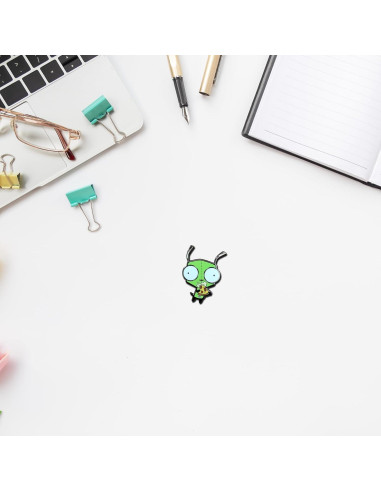 Pin de esmalte Invader Zim Pizza - Zen Monkey Studios