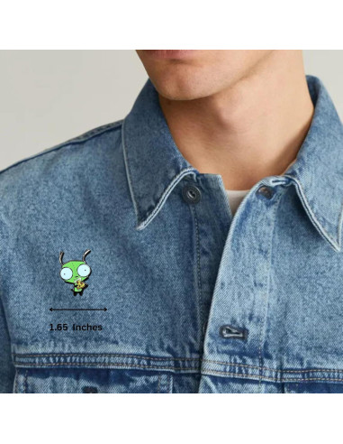 Pin de esmalte Invader Zim Pizza - Zen Monkey Studios