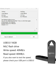 Unidad Flash USB 3.0 16GB Metal Negro lcwamy MYUSB2015 2