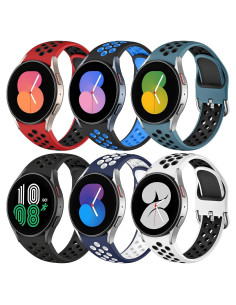 6 Bandas de Silicona Suave DaQin para Samsung Galaxy Watch