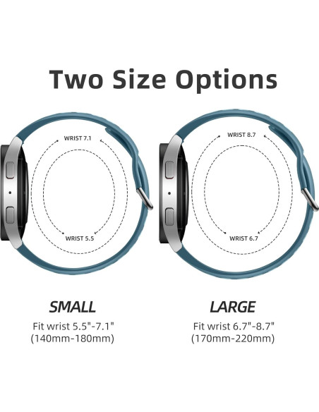 6 Bandas de Silicona Suave DaQin para Samsung Galaxy Watch