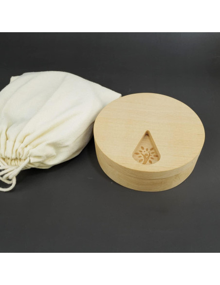 Organizador Semanal de Pastillas de Madera CHIEMOT 7 Días