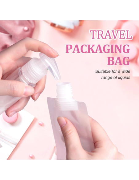 Bolsas de Viaje Transparentes Benksaas 12Pcs Portátiles