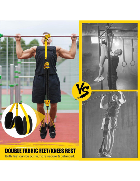 Bandas de Asistencia para Dominadas COFOF Ajustables 70-280 lbs