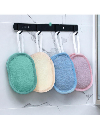 Juego de 4 Ahorra Jabón Exfoliante Sunnyray 16x11 cm