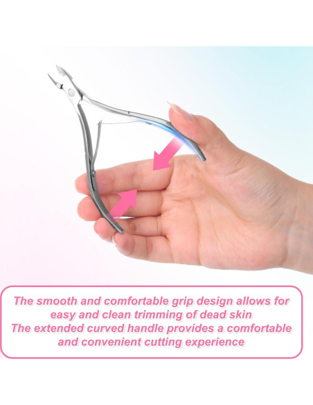 Recortador de Cutículas Alrhso Acero Inoxidable 10.5x6cm