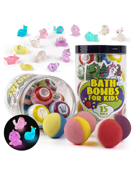 Set de 15 Bombas de Baño Sorpresa JunduoeR - Aromas Naturales