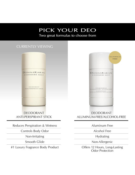 Desodorante Antitranspirante en Barra Donna Karan Cashmere Mist 28g