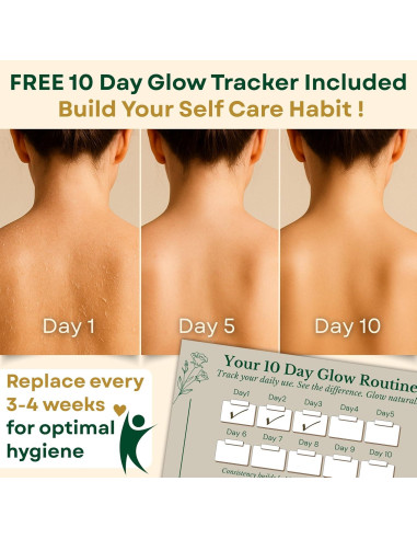 Esponja de Loofah Natural Egipcia 2 en 1 con Mango Exfoliante