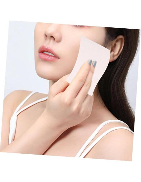 Papel Absorbente de Aceite Facial Ipetboom 200 Piezas Portátil