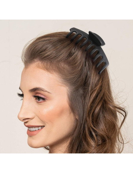 Clips de Garra Grandes Negros WHAVEL - 6 Piezas para Cabello