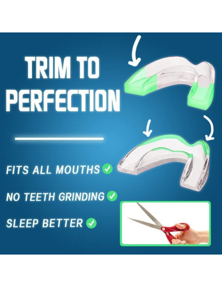 Protector Bucal Moldeable KOHEEL para Bruxismo - 4 Unidades Grande