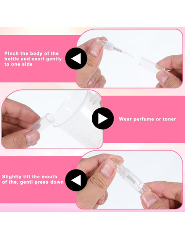 Juego de 10 Botellas de Spray Rellenables 2ml InnoHHustle