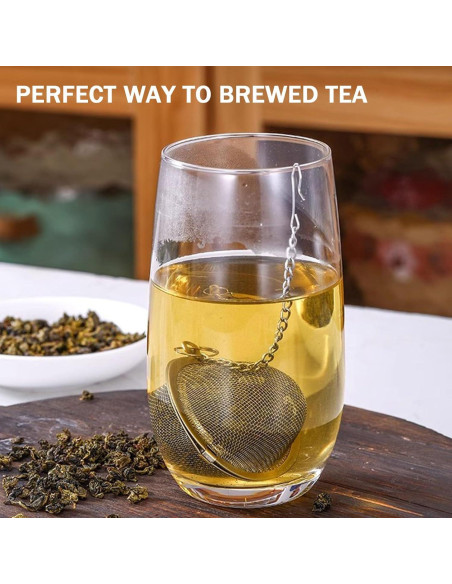 Colador de Té Medsuo 2pcs Acero Inoxidable 5cm Redondo