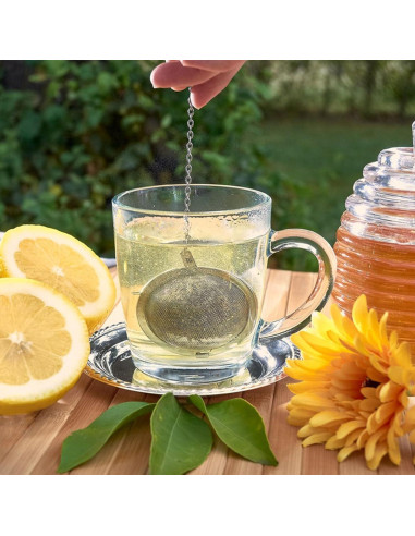 Colador de Té Medsuo 2pcs Acero Inoxidable 5cm Redondo