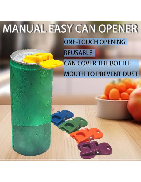 12 Abrebotellas Manuales BOVVSKY Coloridos para Latas