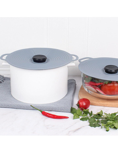 Cubierta de Silicona MagicLulu 32x28 cm para Ollas y Sartenes