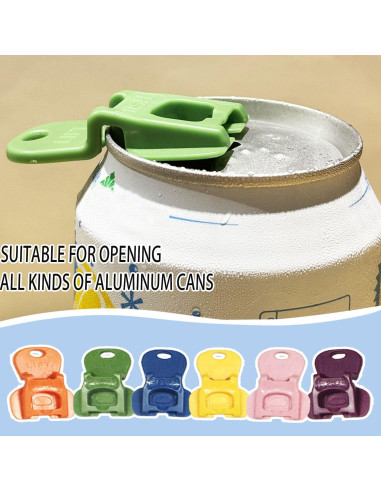 12 Abrebotellas Manuales BOVVSKY Coloridos para Latas