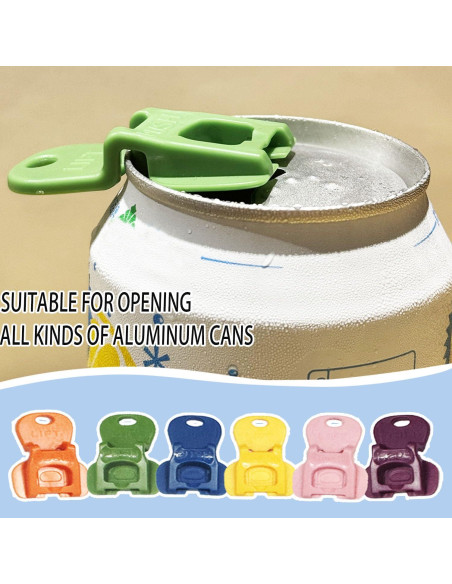 12 Abrebotellas Manuales BOVVSKY Coloridos para Latas