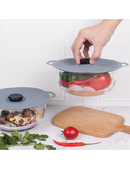 Cubierta de Silicona MagicLulu 32x28 cm para Ollas y Sartenes