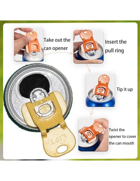 12 Abrebotellas Manuales BOVVSKY Coloridos para Latas