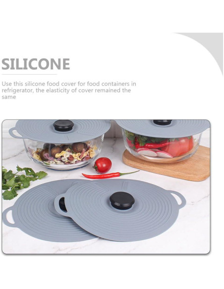 Cubierta de Silicona MagicLulu 32x28 cm para Ollas y Sartenes