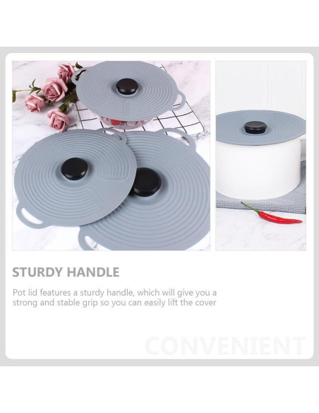 Cubierta de Silicona MagicLulu 32x28 cm para Ollas y Sartenes