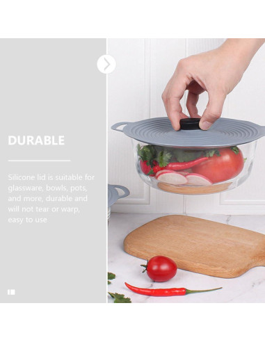 Cubierta de Silicona MagicLulu 32x28 cm para Ollas y Sartenes
