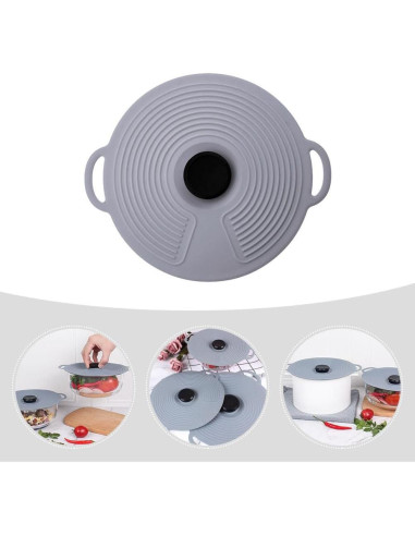 Cubierta de Silicona MagicLulu 32x28 cm para Ollas y Sartenes