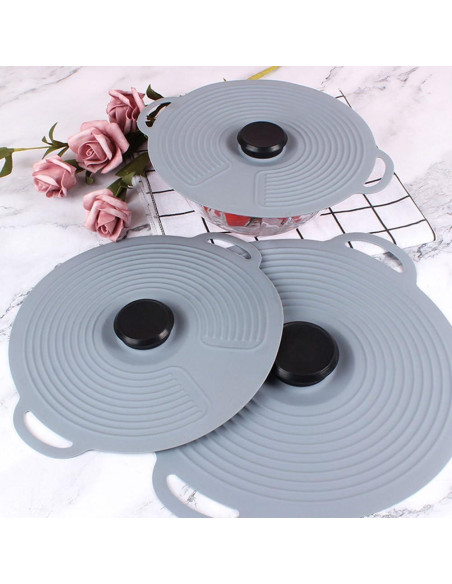 Cubierta de Silicona MagicLulu 32x28 cm para Ollas y Sartenes