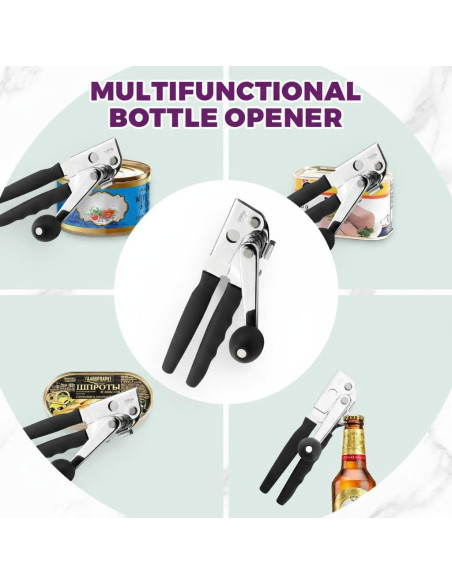 Abrelatas Eléctrico Genérico KO1005 Automático Acero Inoxidable