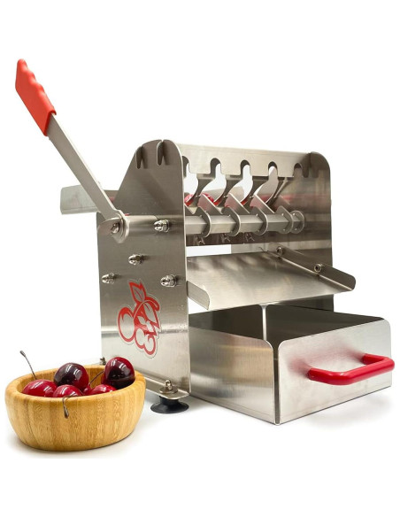 Deshuesador de cerezas Fiesta de cosecha acero inoxidable 5 en 1
