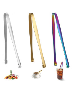 Pinzas de Cocina Multifuncionales MBAIYO 3pcs Acero Inoxidable