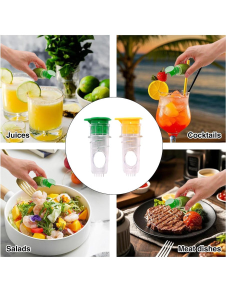 Exprimidor de Limón LOGJAM 3 Pcs Acero Inoxidable y Manual