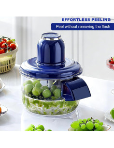 Pelador Eléctrico Automático Genérico USB 50W Azul 2