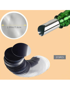 215 Boquillas Antigoteo de Aluminio Lancoco para Vino 2