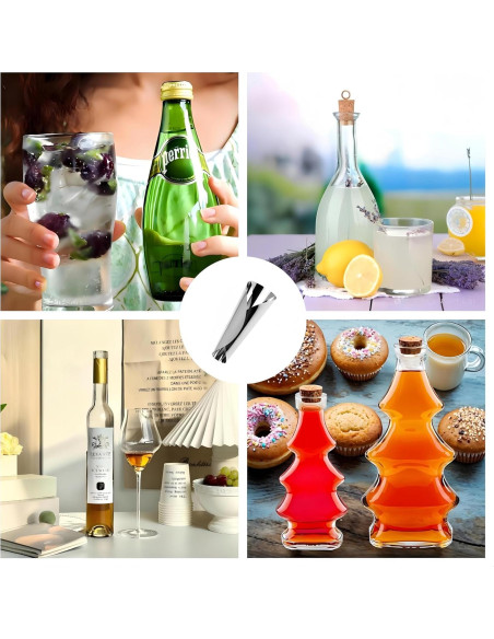 215 Boquillas Antigoteo de Aluminio Lancoco para Vino