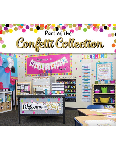 Clip de Carpeta Mediano Confetti Recursos Creados por Maestros