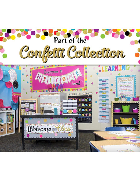 Clip de Carpeta Mediano Confetti Recursos Creados por Maestros