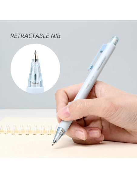 Juego de Lápices Mecánicos Kaco 0.5 mm Pastel 5 Piezas