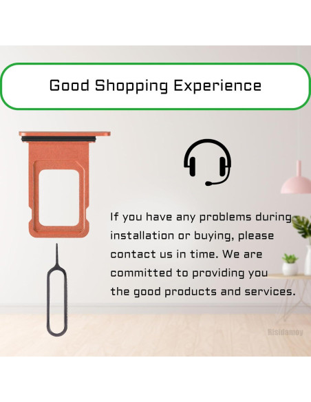 Bandeja de Tarjeta SIM Coral para iPhone XR - Reemplazo A1984 A2105 A2106 A2107 A2108