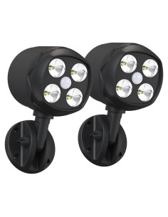 Luz de Sensor de Movimiento Yuyotrre 12W 600 Lúmenes Exterior