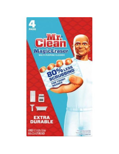 Borrador Mágico Mr. Clean Extra Durable 4 Unidades Durafoam 2